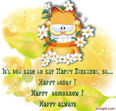Belated Birthday Scraps Belated Birthday Funny Belated Birthday Wishes Belated Birthday Collection of top happy birthday images animated. funny belated birthday wishes