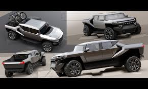 The hummer ev line was launched in october 2020 through a live stream. 2022 Gmc Hummer Ev Official Sketch Shows A Completely Different Look Better Autoevolution