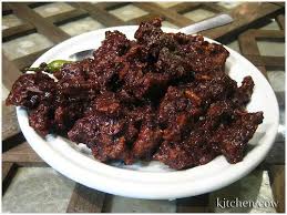 Crispy Dinuguan Crispy Dinuguan Is Actually Chicharon The Meaty Kind That Resembles Lechon Kawali And Chicharon Bulaklak Dinuguan Recipe Crispy Pork Recipes