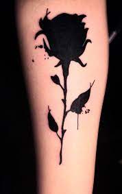A black rose tattoo can also symbolize devotion. Alluring Black Rose Tattoo For Girls Rose Tattoos For Girls Black Rose Tattoos Unusual Tattoo