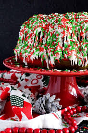 Nordic ware christmas tree bundt pan cake baking mold. Marbled Christmas Bundt Cake Lord Byron S Kitchen
