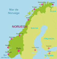 Polémica en noruega por las etiquetas de una marca de refrescos. Mapa Noruega Mochileros Viajeros