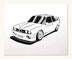 Kleurplaat formule 1 model kleurplaten bmw i8 archidev. Classic Car Print Bmw E30 M3 Bmw E30 Bmw En E30