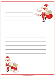 Modelli Di Lettera A Babbo Natale Da Stampare Gratis Lettera A Babbo Natale Natale Babbo Natale