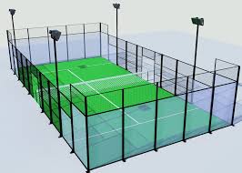 Le court est un terrain rectangulaire de 23,77 m de long (78 feet) sur 8,23 m de large (27 feet). Court De Padel Mesures Et Dimensions