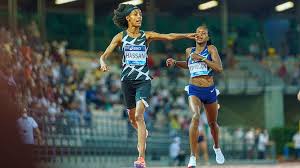 Faith kipyegon curled up on the track and covered herself with the kenyan flag just to take a. Kipyegon Sets 1500m National Record Mozzartsportke