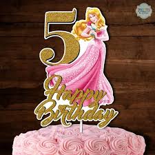 Princess Aurora Cake Topper Princess Aurora Centerpiece Etsy In 2020 Aurora Cake Princess Aurora Princess Cake Toppers