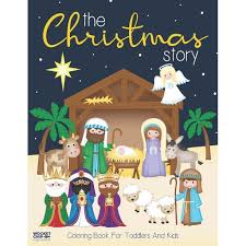 Bible verse coloring pages 2. Christmas Coloring Books For Kids The Christmas Story Coloring Book For Toddlers And Kids Jesus And