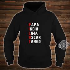 The international phonetic alphabet (ipa) is a system where each symbol is associated with a particular english sound. Phonetic Alphabet Pilot Papa India Lima Oscar Tango Shirt