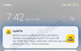 Search, backup, delete, export to excel and do more with your call logs. Check Mtn Call History Duration And Amount Spent Up To 7 Days Using Mymtnapp Droidvilla Tech