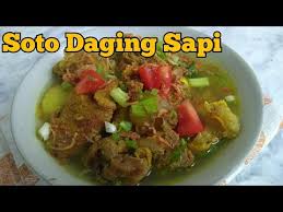 Hasilnya soto yang seger dan gurih ringan. Soto Daging Sapi Kuah Bening Segar Dan Gurih Youtube