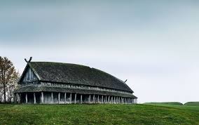 Long House Wikinger Trelleborg Vikings