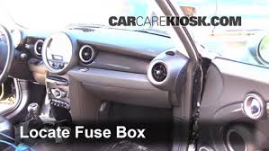 The third generation mini cooper is equipped with standard mini blade electrical fuses that can be purchased at any auto parts store, at walmart or online at amazon. Interior Fuse Box Location 2007 2013 Mini Cooper 2008 Mini Cooper 1 6l 4 Cyl Coupe