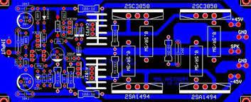 The circuit just shows a channel, and the power supply. 5000w Power Audio Amplifier Layout And Schematic Tested Circuit Diagram And Layout Modules Rangkaian Elektronik Teknologi Elektronik