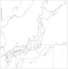 47 prefectures in alphabetical order. Blank Map Of Japan Prefectures Wattnewis