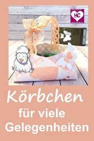 Korbchen Basteln Hobbycompany In 2020 Basteln Karten Basteln Osterbasteln Diy
