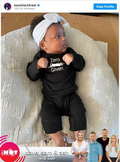 Kevin Hart faced backlash after dressing his newborn daughter Kaori Mai in a black two-piece outfit with a special message on it back in November 2020. Fans didn't hold back, with many