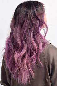 68 Tempting And Attractive Purple Hair Looks Lovehairstyles Com Purple Ombre Hair Light Purple Hair Hair Styles