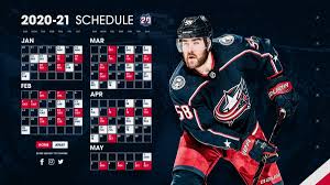 Then print it and post it. Nhl Releases Full 56 Game Schedule For 2020 21 Blue Jackets To Open Jan 14 In Nashville 1st Ohio Battery