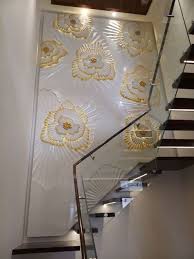 53 Ideas For Interior Stairs Glass Stairways In 2020 Staircase Wall Decor Wall Decals Living Room Stair Wall Decor