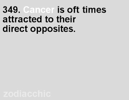 If you are a man, then it is likely that you will often rely on others to do what is necessary. Often Attracted To Their Exact Opposite Cancer Quotes Astrology Cancer Cancer Facts