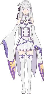 She is a half elf and a candidate to become the 42nd king of the dragon kingdom of lugnica in the royal selection. Emilia Re Zero Heroes Wiki Fandom