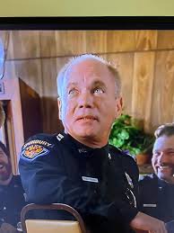 Found Chris Traeger in Supertroopers 2 😂