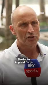 “She looks in really good touch” 🙌 Nasser Hussain discusses the form of  Heather Knight 📈