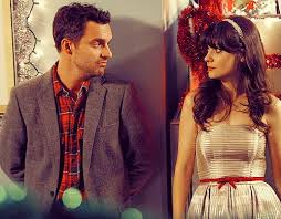 Love Zooey S Dress And Headband Here Nick And Jess New Girl Jessica Day