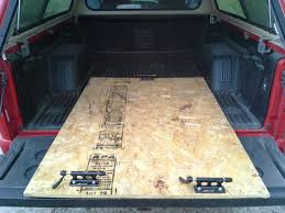 Best part is you don't have to take the wheels off the bikes! How To Make A Simple Bike Rack For A Truck Bed B C Guides