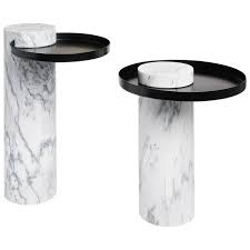 High Salute Coffee Table White Marble Black Tray In 2020 Black Tray Coffee Table White Marble
