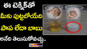 Pragnancy Gender Test Boy Or Girl Top Telugu Media Youtube