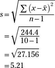 Répondre à la question initiale. Ecart Type Et La Variance Para Dummies