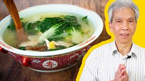 How to cook bok choy in soup. Dad S Soothing Bok Choy Soup ç™½èœçŒªè‚‰æ±¤ Youtube