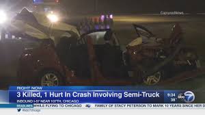 This channel and i do not claim any rights over the song used in this video. 3 Killed In I 57 Crash On Far South Side Identified Abc7 Chicago