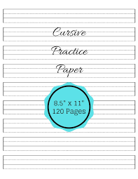 You can use any of the paper templates to print for your own use. Cursive Practice Paper Notebook With Dotted Sheets For Students To Practice Cursive Writings Whimsical 9781092845762 Amazon Com Books