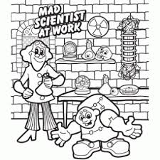Mad Scientist Free N Fun Halloween From Oriental Trading Halloween Coloring Halloween Coloring Pages Monster Coloring Pages