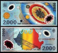 In 2016 the eurozone received a total of $ 105.754.118.351 usd in remittances. Romania 2 000 Lei Foreign Paper Money Polymer Banknote World Currency Currency Design Banknotes Design Money Collection