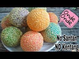 Resep onde onde pelangi takaran sendok | anti kempes anti meletus dan anti gagal. Cara Membuat Onde Onde