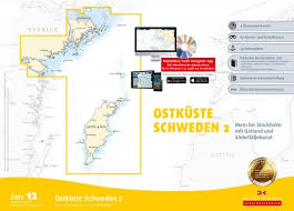 Delius Klasing Paper Chart Set 12 Baltic Sea Sweden Mem