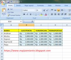 Soal ukk th 2014 (spreadsheet). Contoh Materi Soal Spreadsheet Jawabanku Id