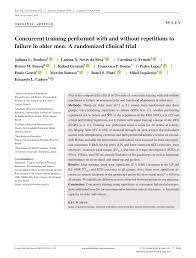 Tak sempat join cep point online yang lepas?? Pdf Concurrent Training Performed With And Without Repetitions To Failure In Older Men A Randomized Clinical Trial