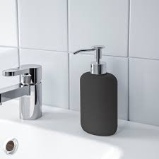 The trick is to think about the overall look you want to achieve using a combination of new and existing items. Ekoln Soap Dispenser Dark Grey Ikea