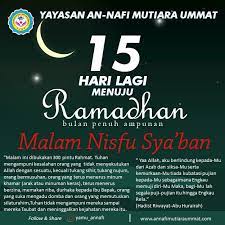 Dengan demikian, nisfu syaban artinya pertengahan bulan syaban. Kata Kata Bulan Syaban 2020 Blogger Ndeso
