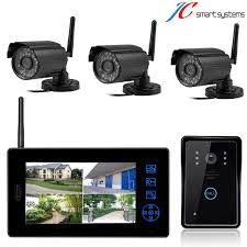 Kablosuz Gozetim Kamera Goruntulu Kapi Telefonu Goruntulu Interkom Sistemi Ile Calismak Camera Surveillance Porte Telephone Video Surveillance