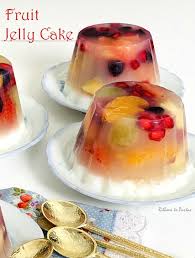 Fruit Jelly Cake With Agar Agar Ribbons To Pastas Fruit Jelly Recipe Fruit Jelly Jelly Cake