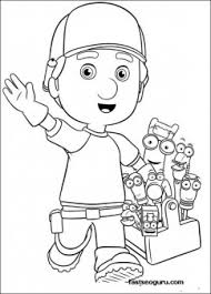 Top 24 categories of printable coloring pages. Printable Handy Manny And Tools Coloring Pages Free Kids Coloring Pages Printable