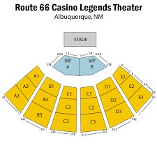 route 66 casino albuquerque tickets schedule seating