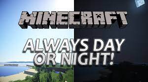 This is especially useful when making adventure. Minecraft Always Daytime Tutorial Youtube