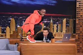 Christina aguilera & jimmy fallon terrible disguises, awesome concert!! Kevin Hart Reveals Nike Signature Shoe Footwear News